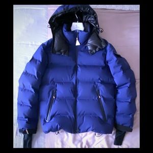 Moncler Grenoble Montgetech Navy Down Jacket sz 4